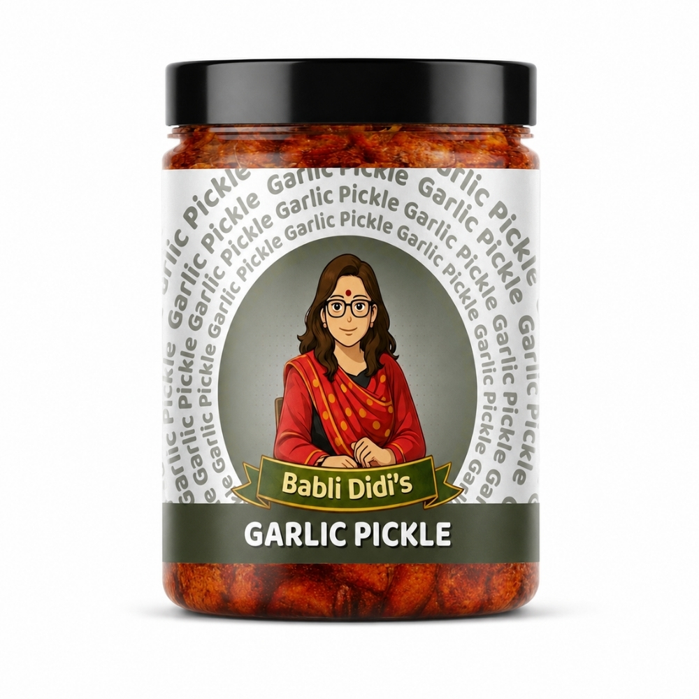 Babli Didi's Lahsun Ka Achar — Garlic Pickle